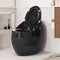 Black Toilet In A Modern Bathroom Setting With Neutral Colors. - Saksby Wholesale