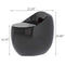Modern 1.28 GPF Single Flush 1-Piece Ceramic Egg-Shaped Toilet (SAK93341) - Saksby Wholesale - Product Dimensions