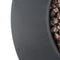 Modern 32 Inch 40K BTU Round Iron Propane Fire Pit (SAK29102) - Saksby Wholesale - Iron Material Details