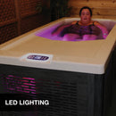 Modern Cold Plunge Spa Tub With Built-In Ozone And Multi-Coloured Exterior Lighting (SAK37605) - Saksby Wholesale - LED Lighting