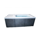 Modern Cold Plunge Spa Tub With Built-In Ozone And Multi-Coloured Exterior Lighting (SAK37605) - Saksby Wholesale - Side Left View