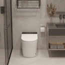 Modern Compact Smart Tankless Toilet With Bidet, Auto Open, Auto Flush, Heated Seat And Air Dryer (SAK51990) - Saksby Wholesale - Bathroom Lifestyle 