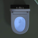 Modern Compact Smart Tankless Toilet With Bidet, Auto Open, Auto Flush, Heated Seat And Air Dryer (SAK51990) - Saksby Wholesale - Light Details