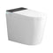 Modern Compact Smart Tankless Toilet With Bidet, Auto Open, Auto Flush, Heated Seat And Air Dryer (SAK51990) - Saksby Wholesale - Side VIew White Background