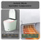 Modern Compact Smart Tankless Toilet With Bidet, Auto Open, Auto Flush, Heated Seat And Air Dryer (SAK51990) - Saksby Wholesale - Temperature