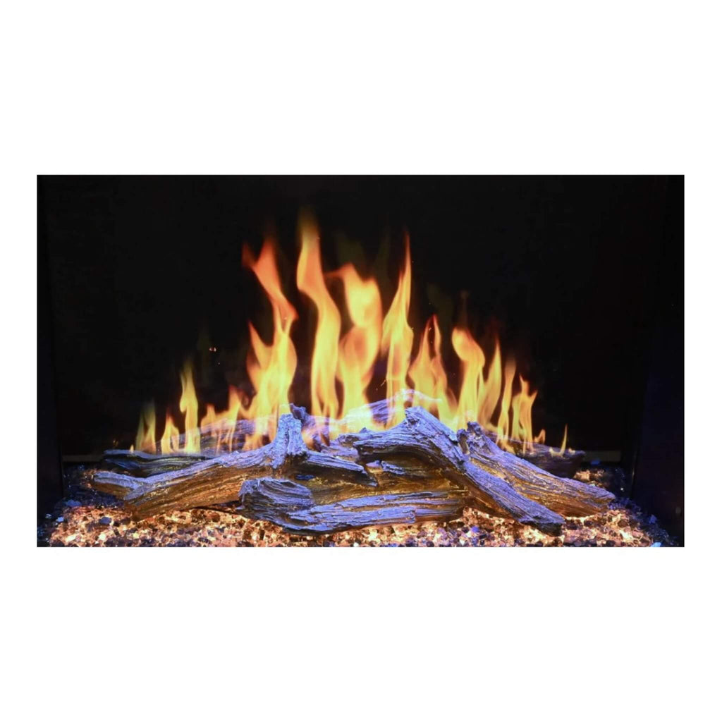 MODERN FLAMES ORION TRADITIONAL 36" Heliovision Electric Fireplace [OR36-TRAD] SAKSBY - Front View