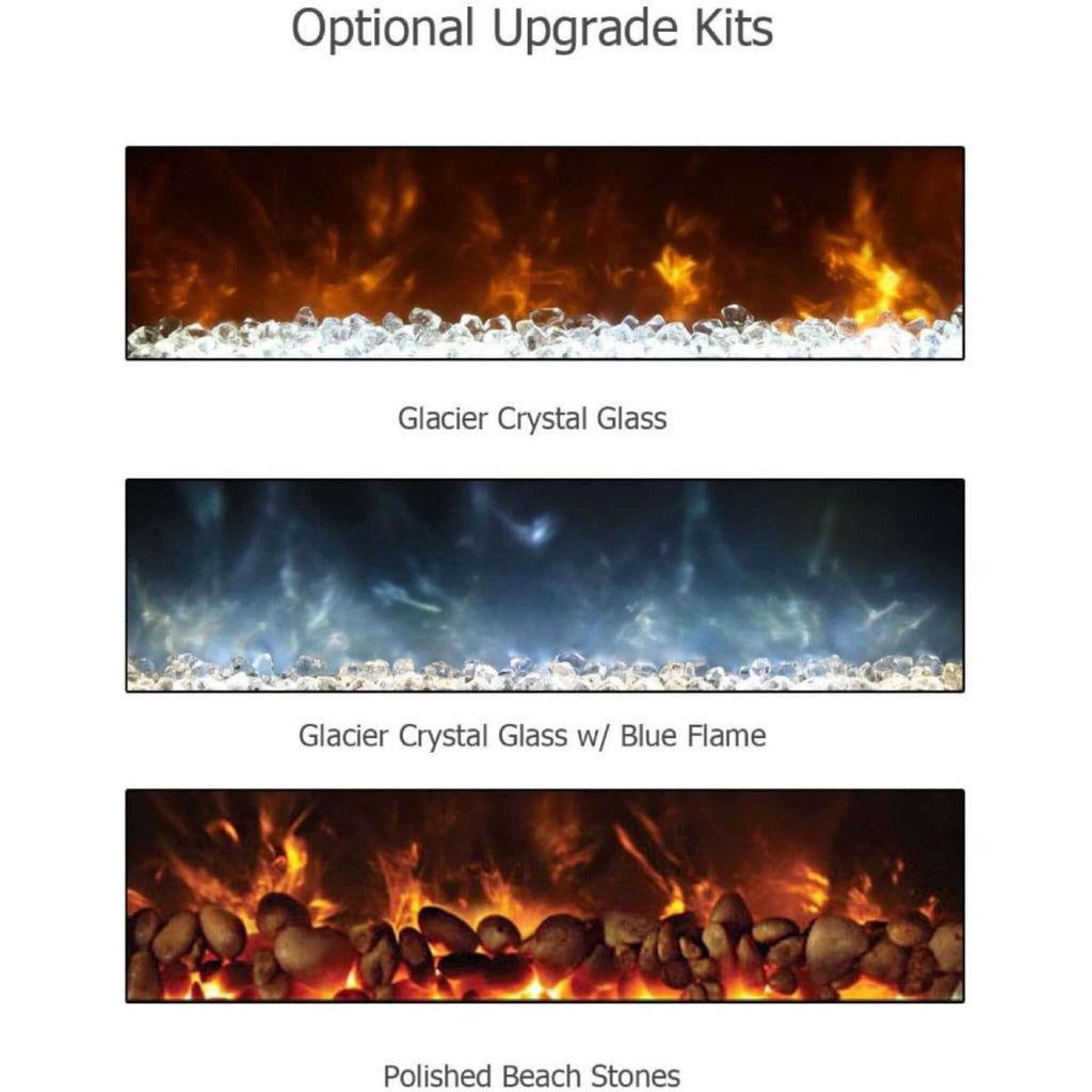 Modern Flames Ambiance 60-Inch Built-In Electric Fireplace With LED Flame Technology [AL60CLX2-G] (SAK12890) - Saksby Wholesale - Accessories View