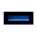 Modern Flames Ambiance 60-Inch Built-In Electric Fireplace With LED Flame Technology [AL60CLX2-G] (SAK12890) - Saksby Wholesale - Blue Flames Front View