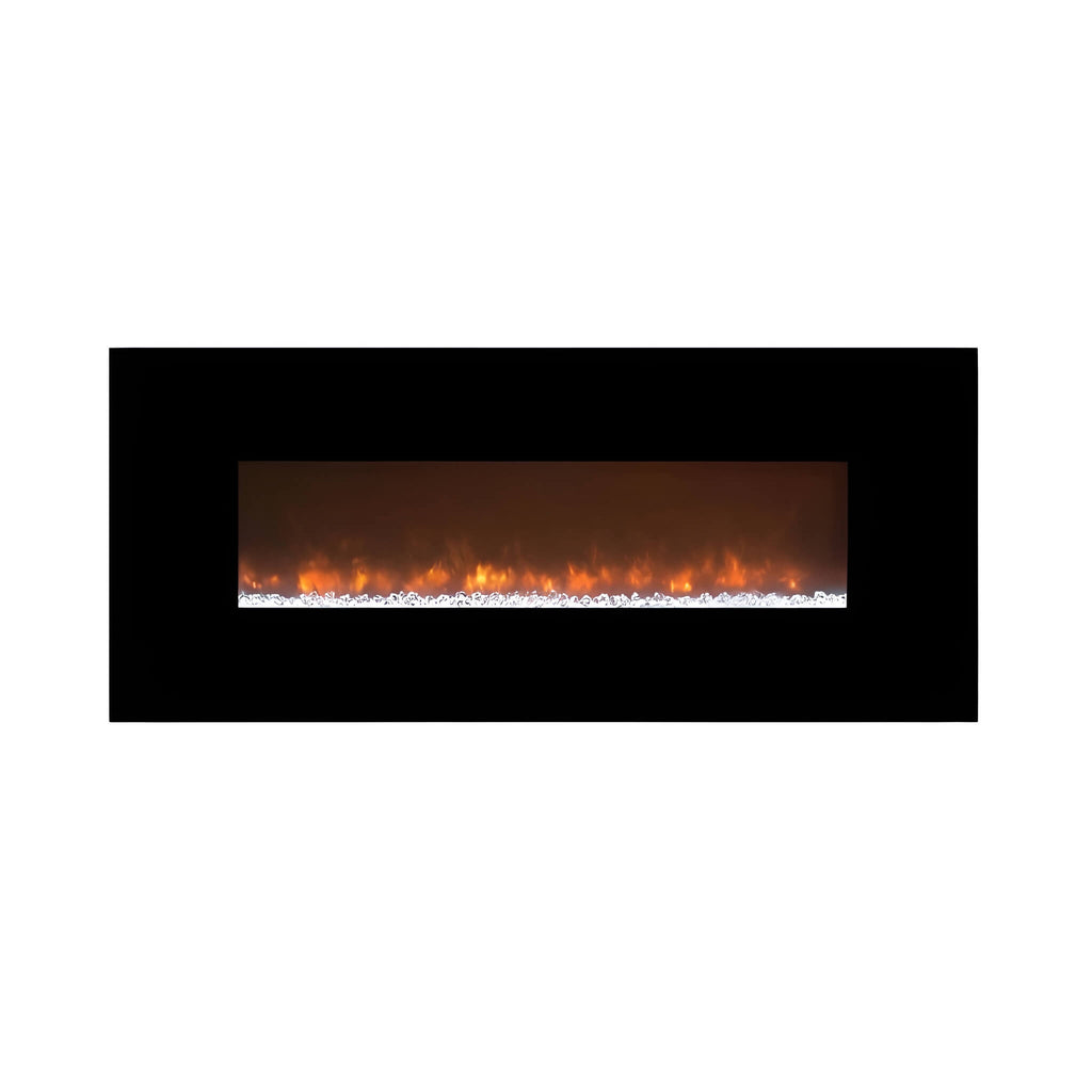 Modern Flames Ambiance 60-Inch Built-In Electric Fireplace With LED Flame Technology [AL60CLX2-G] (SAK12890) - Saksby Wholesale - Front View