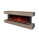 Modern Flames Landscape Pro 80-Inch Electric Fireplace Wall Mount Coastal Sand Studio Suite [WMC-80LPM-CS] (SAK96382) - Saksby Wholesale - Front Left View