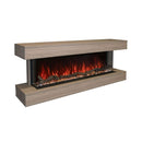 Modern Flames Landscape Pro 80-Inch Electric Fireplace Wall Mount Coastal Sand Studio Suite [WMC-80LPM-CS] (SAK96382) - Saksby Wholesale - Front Right View