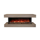 Modern Flames Landscape Pro 80-Inch Electric Fireplace Wall Mount Coastal Sand Studio Suite [WMC-80LPM-CS] (SAK96382) - Saksby Wholesale - Front View
