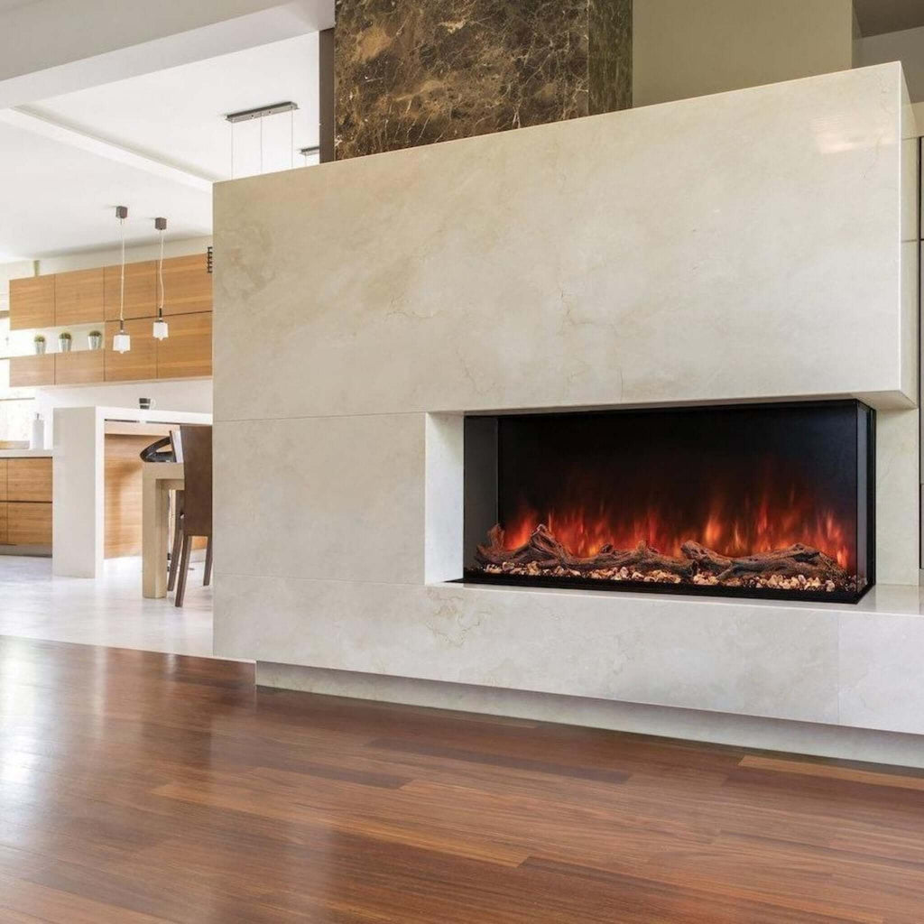 Modern Flames Landscape Pro Multi 120-Inch Linear Multi-Sided Electric Fireplace [LPM-12016V2] (SAK32876) - Saksby Wholesale - Living Room View