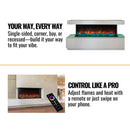 Modern Flames Landscape Pro Multi 44-Inch Linear Multi-Sided Built-In Electric Fireplace [LPM-4416V2] (SAK96355) - Saksby Wholesale - Features View
