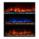 Modern Flames Landscape Pro Multi 44-Inch Linear Multi-Sided Built-In Electric Fireplace [LPM-4416V2] (SAK96355) - Saksby Wholesale - Flame Variants With Logs View