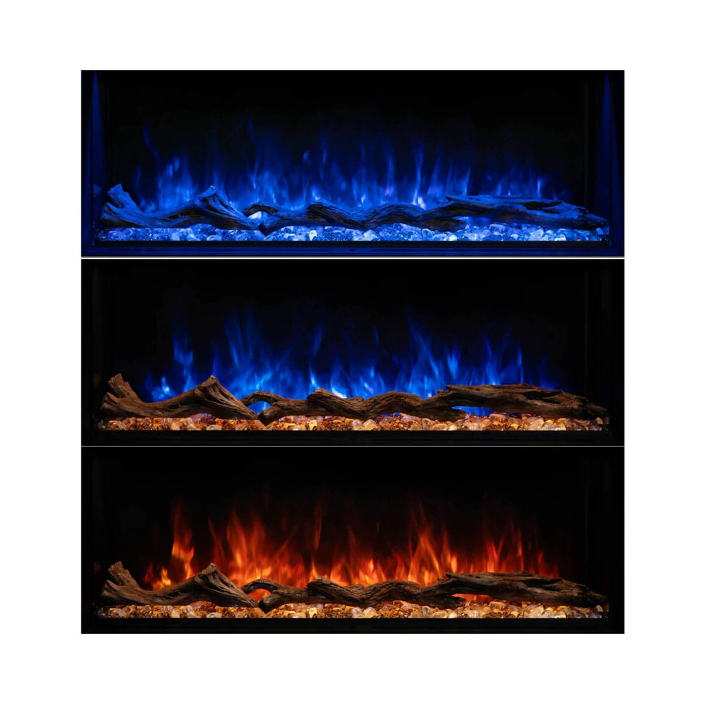 Modern Flames Landscape Pro Multi 44-Inch Linear Multi-Sided Electric Fireplace [LPM-4416] (SAK12502) - Saksby Wholesale - Color Options