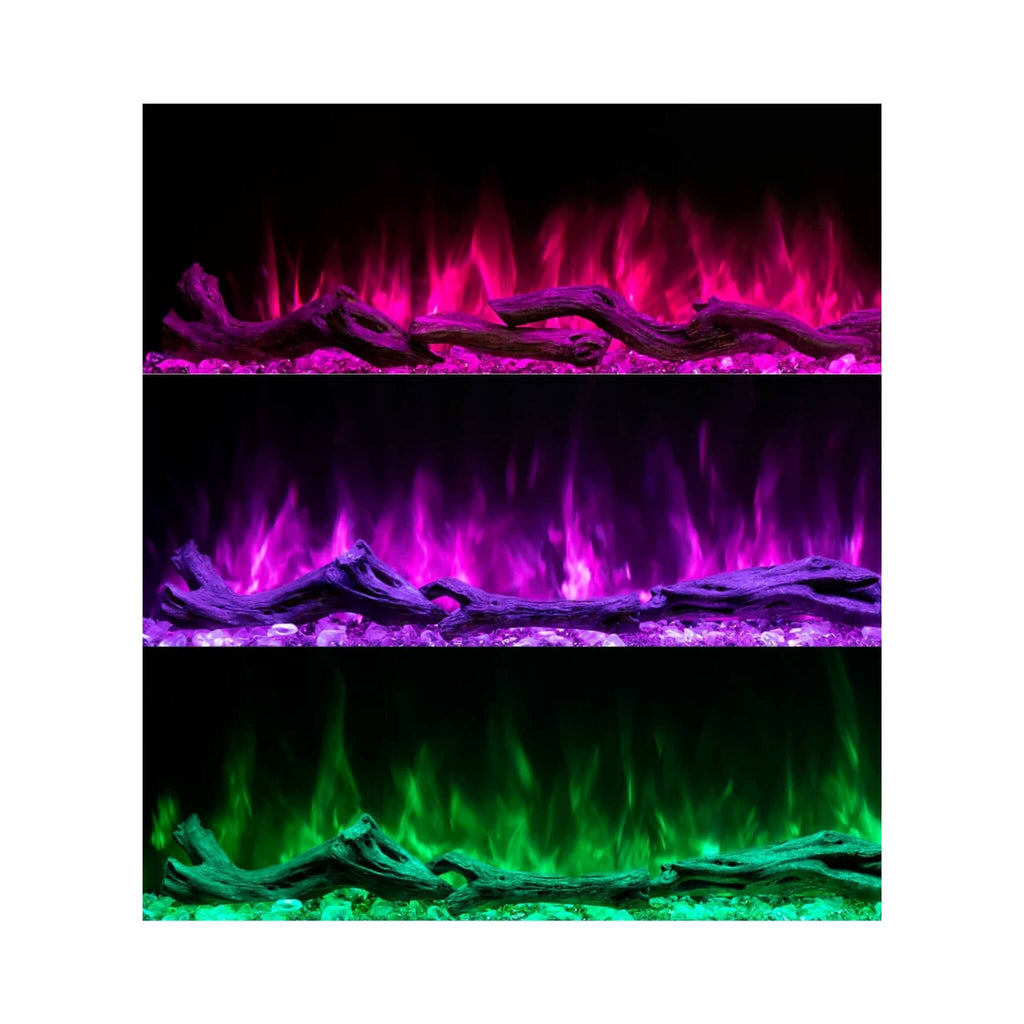 Modern Flames Landscape Pro Multi 44-Inch Linear Multi-Sided Electric Fireplace [LPM-4416] (SAK12502) - Saksby Wholesale - Log And Flame Options