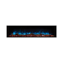 Modern Flames Landscape Pro Multi 68-Inch Linear Multi-Sided Electric Fireplace [LPM-6816] (SAK15284) - Saksby Wholesale - Front View With Flame
