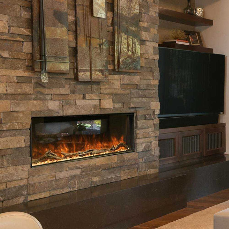 MODERN FLAMES Landscape Pro Multi Sided Built-In 44" Linear Electric Fireplace [LPM-4416V2] (HBG96355) - HBG