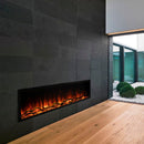 Modern Flames Landscape Pro Slim 44-Inch Built-In Linear Electric Fireplace [LPS-4414V2] (SAK18695) - Saksby Wholesale - Lifestyle Image In Wall Living Room