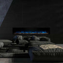 Modern Flames Landscape Pro Slim 68-Inch Built-In Electric Fireplace [LPS-6814V2] (SAK72941) - Saksby Wholesale - Gray Bedroom View