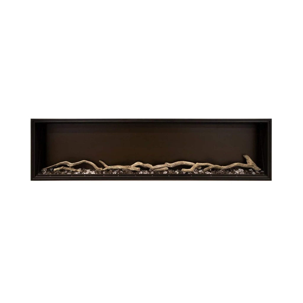 Modern Flames Landscape Pro Slim 68-Inch Built-In Linear Electric Fireplace [LPS-6814] (SAK32109) - Saksby Wholesale - Brown Logs View