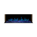 Modern Flames Orion Multi 100-Inch Heliovision Multi-Sided Electric Fireplace [OR100-MULTI] (SAK38017) - Saksby Wholesale - Blue Flames View
