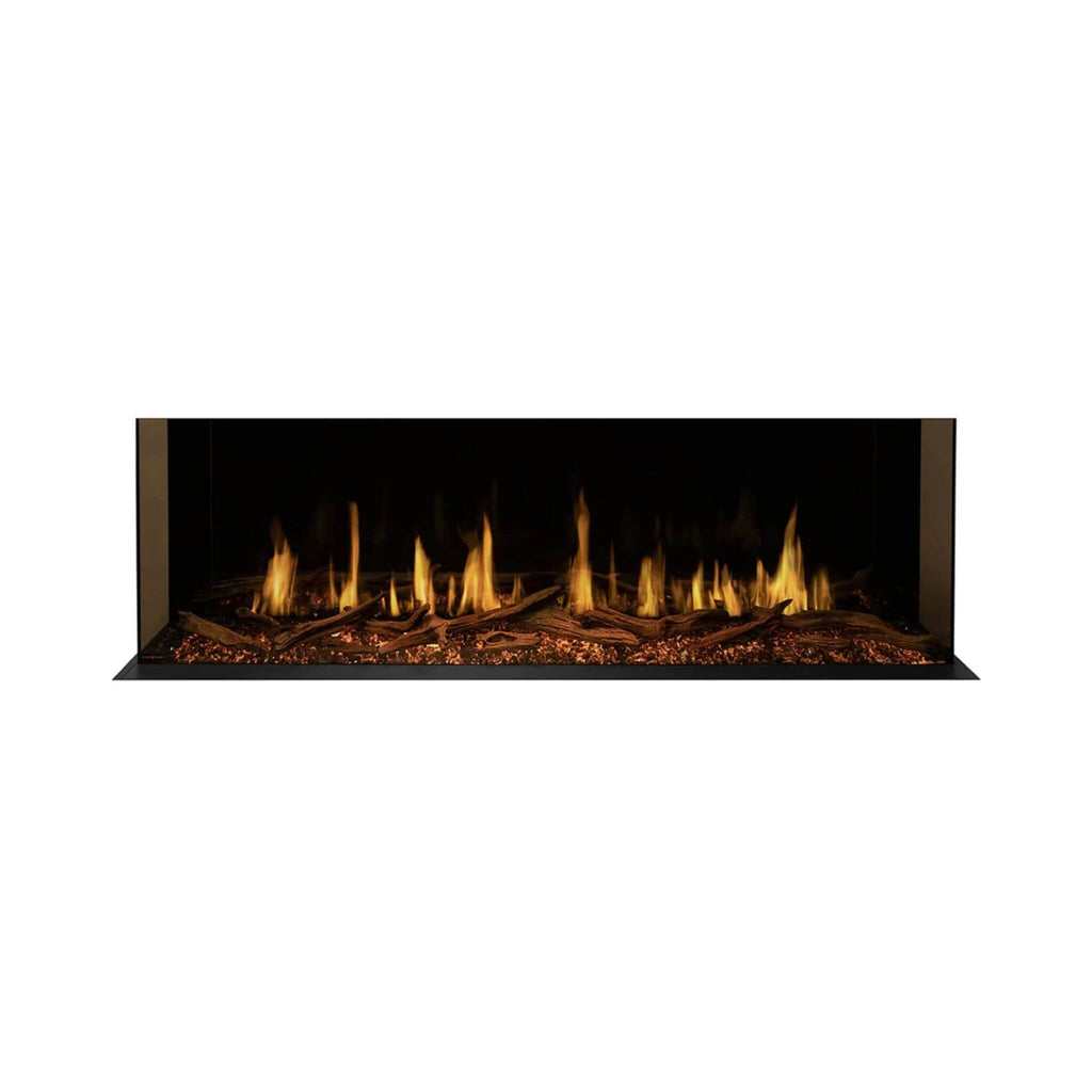 Modern Flames Orion Multi 100-Inch Heliovision Multi-Sided Electric Fireplace [OR100-MULTI] (SAK38017) - Saksby Wholesale - Orange Flames View