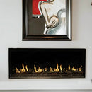 Modern Flames Orion Multi 52-Inch Heliovision Multi-View Electric Fireplace [OR52-MULTI] (SAK92056) - Saksby Wholesale - Wall-Mounted With Painting Lifestyle Image