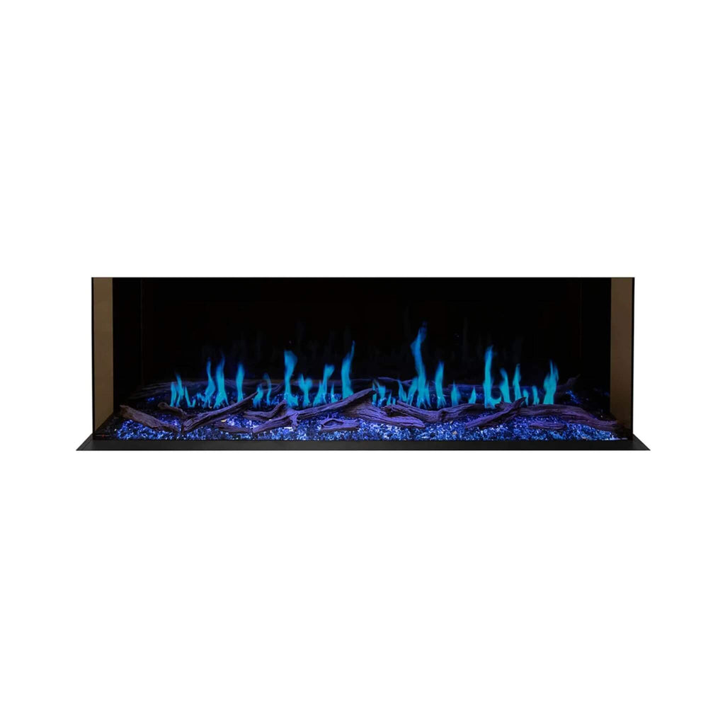 Modern Flames Orion Multi 60-Inch Heliovision Built-In Electric Fireplace [OR60-MULTI] (SAK73095) - Saksby Wholesale - Blue Flames View