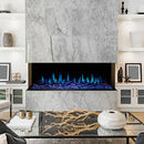 Modern Flames Orion Multi 60-Inch Heliovision Built-In Electric Fireplace [OR60-MULTI] (SAK73095) - Saksby Wholesale - Living Room View