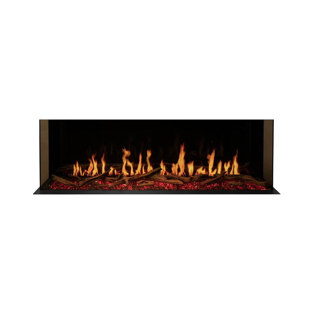 Modern Flames Orion Multi 60-Inch Heliovision Built-In Electric Fireplace [OR60-MULTI] (SAK73095) - Saksby Wholesale - Red Flames View