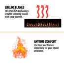 Modern Flames Orion Multi 76-Inch Heliovision Built-In Electric Fireplace [OR76-MULTI] (SAK93726) - Saksby Wholesale - Features View