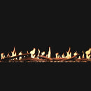 Modern Flames Orion Multi 76-Inch Heliovision Built-In Electric Fireplace [OR76-MULTI] (SAK93726) - Saksby Wholesale - Zoom Flames View With Dark Background