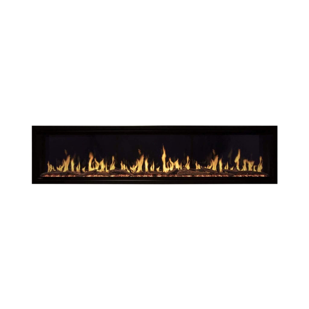Modern Flames Orion Slim 76-Inch Heliovision Single-Sided Electric Fireplace [OR76-SLIM] (SAK41935) - Saksby Wholesale - Front View