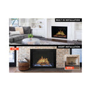 Modern Flames Orion Traditional 42-Inch Heliovision Electric Fireplace [OR42-TRAD] (SAK83765) - Saksby Wholesale - Installation View