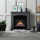 Modern Flames Orion Traditional 54-Inch Heliovision Electric Fireplace [OR54-TRAD] (SAK74620) - Saksby Wholesale - Gray Living Room View