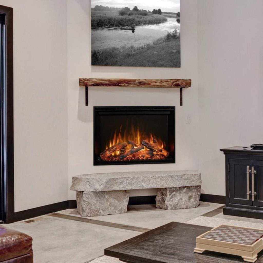 Modern Flames Redstone 42-Inch Built-In Traditional Electric Fireplace [RS-4229] (SAK97326) - Saksby Wholesale - Lifestyle Image In Living Room
