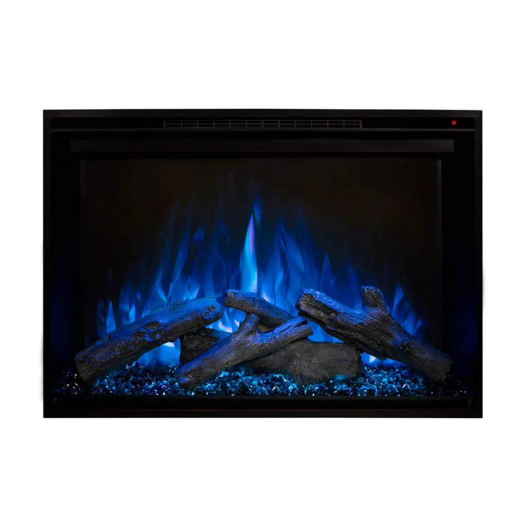 Modern Flames Redstone 54-Inch Built-In Traditional Electric Fireplace [RS-5435] (SAK48153) - Saksby Wholesale - Blue Flames View