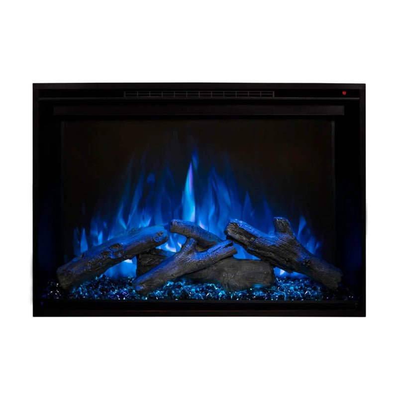 Modern Flames Redstone 54" Built-In Traditional Electric Fireplace [RS-5435] SAKSBY - Blue Flames View