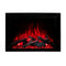 Modern Flames Redstone 54" Built-In Traditional Electric Fireplace [RS-5435] SAKSBY - Red Flames View