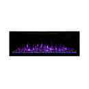 Modern Flames Spectrum Slimline 50-Inch Wall Mount Linear Electric Fireplace [SPS-50B] (SAK69230) - Saksby Wholesale - Violet Flames View
