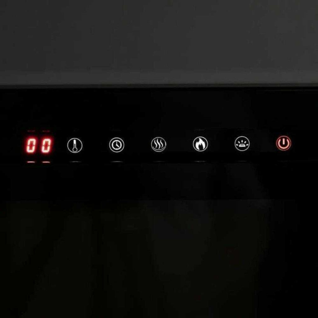 Modern Flames Spectrum Slimline 60-Inch Built-In Linear Electric Fireplace [SPS-60B] (SAK81537) - Saksby Wholesale -Digital Control Button View