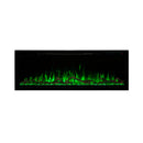 Modern Flames Spectrum Slimline 60-Inch Built-In Linear Electric Fireplace [SPS-60B] (SAK81537) - Saksby Wholesale -Green Flames View