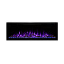 Modern Flames Spectrum Slimline 60-Inch Built-In Linear Electric Fireplace [SPS-60B] (SAK81537) - Saksby Wholesale -Purple Flames View