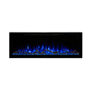 Modern Flames Spectrum Slimline 74-Inch Built-In Linear Electric Fireplace [SPS-74B] (SAK73458) - Saksby Wholesale - Blue Flames View