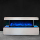 MODERN FLAMES LANDSCAPE PRO MULTI 44" Linear Multi-Sided Electric Fireplace [LPM-4416] SAKSBY - With Blue Flames View