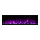 MODERN FLAMES LANDSCAPE PRO MULTI 56" Linear Multi-Sided Electric Fireplace With Hybrid Flame Technology [LPM-5616V2] SAKSBY - Purple View