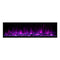 MODERN FLAMES LANDSCAPE PRO MULTI 56" Linear Multi-Sided Electric Fireplace With Hybrid Flame Technology [LPM-5616V2] SAKSBY - Purple View