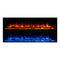 MODERN FLAMES LANDSCAPE PRO MULTI 68" Linear Multi-Sided Electric Fireplace [LPM-6816] SAKSBY - Flames View